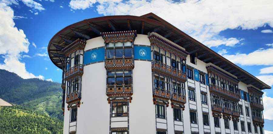 Dusit Yarkay, the luxury hotel in Thimphu, Bhutan.