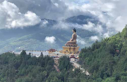 The Tallest statue of Buddha, highlight of Bhutan tours from Canada