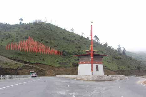 Pelela Pass at Wangdue Phodrang