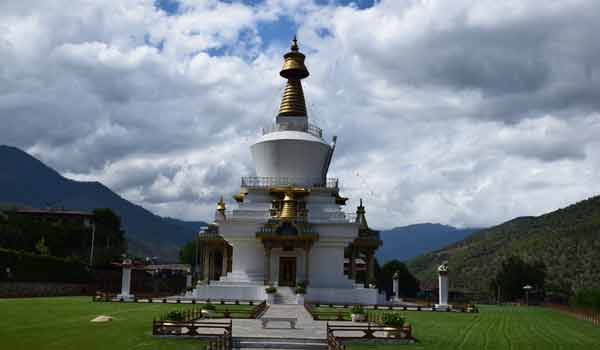 11 days Bhutan Tour covers Memorial chorten in Thimphu.