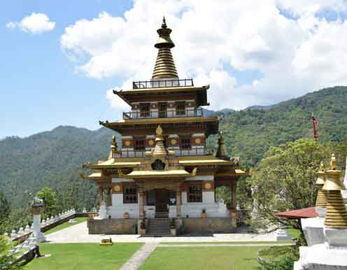 Khamsum Yulley monastery is the highlight of travel to Bhutan from France (Paris)