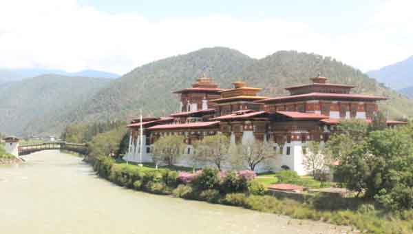 Punakha Dzong is the highlight of travel to Bhutan from Poland, Warsaw