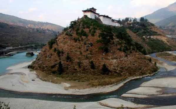 Wangdue Phodrang dzong.