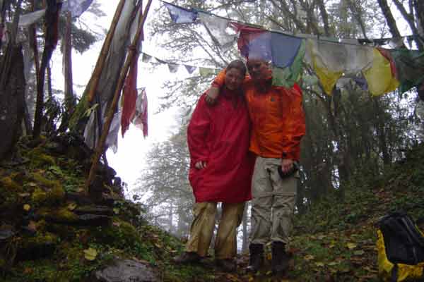 Girlende and his wife (from Netherlands).