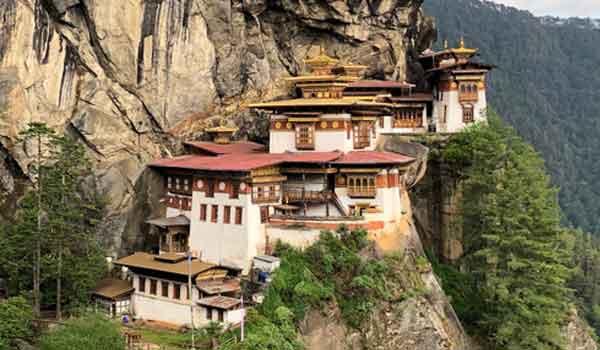 The Top most highlight of Laya Gasa trek Bhutan itinerary is Tiger's nest monastery