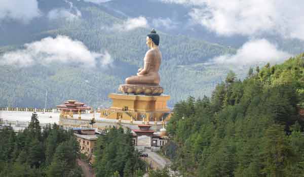 Statue of Buddha-Bhutan Paro festival is for 5 days.