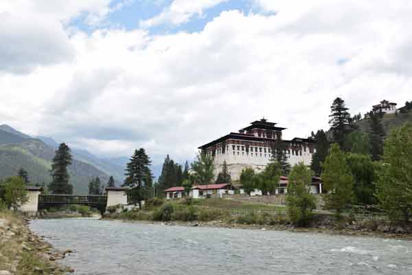 Rinpung dzong in Paro.