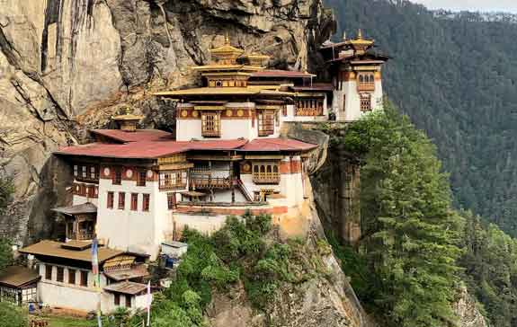 The Iconic Tiger's Nest Monastery is the highlight of photography tours in Bhutan