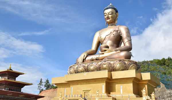 Visit to the Buddha statue is a part of Talo Festival tour itinerary