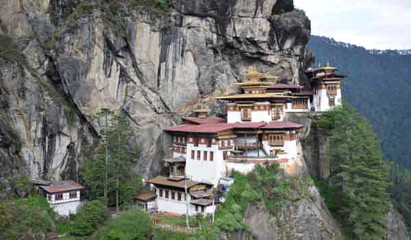 The highlight of Tamshing Tshechu Festival tour itinerary is Tiger's Nest monastery