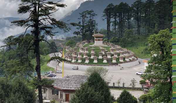 The beautiful Dochula pass-Thangbi Mani tshechu festival