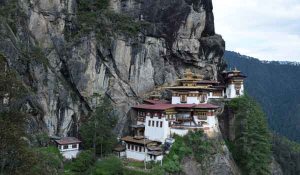 The Iconic Tiger's nest monastery in Paro is a part of Thimphu Tshechu festival tour in Bhutan
