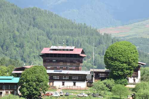 Ogen Choling palace in Bumthang.