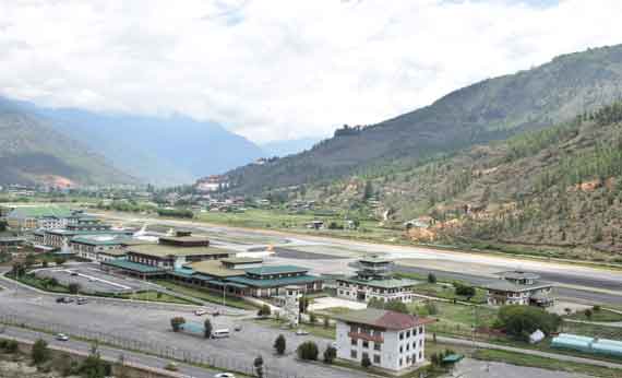 How to book flights to Bhutan from UK (London, United Kingdom) to Paro Airport?