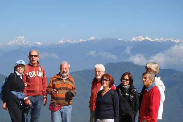 Vertex group (Italy) at Dochula Pass.