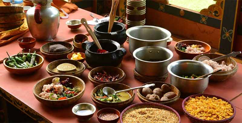 One should try spicy Bhutanese dishes on your Bhutan trip from USA