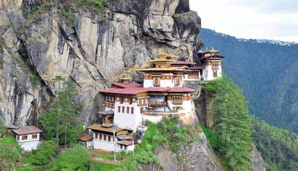 Tiger's nest, highlight of private trip to Bhutan