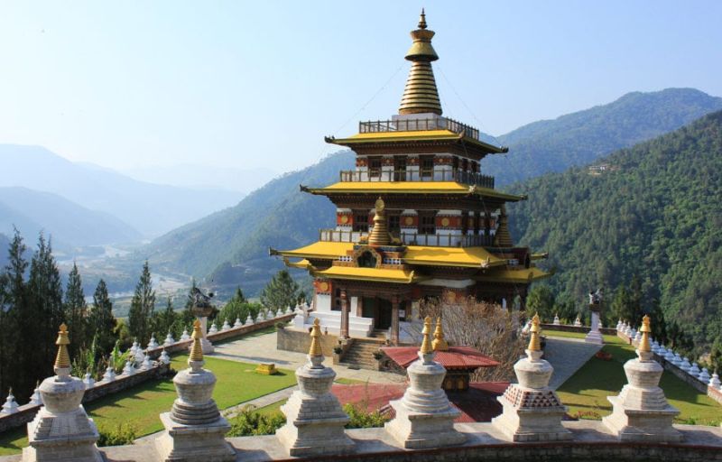 Visit to Khamsum temple in Fixed departure Jambay lhakhang tour 1.