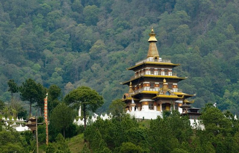 Beautiful Khamsung temple in Fixed departure Nalakhar festival tour.